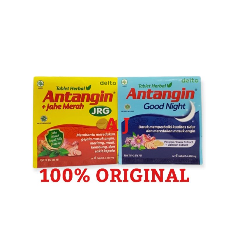 Antangin Tablet Herbal (Isi 4 Tablet)