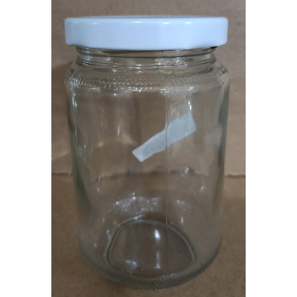 Toples Kaca Tutup Plastik / Jar Selai / Jar Sambal