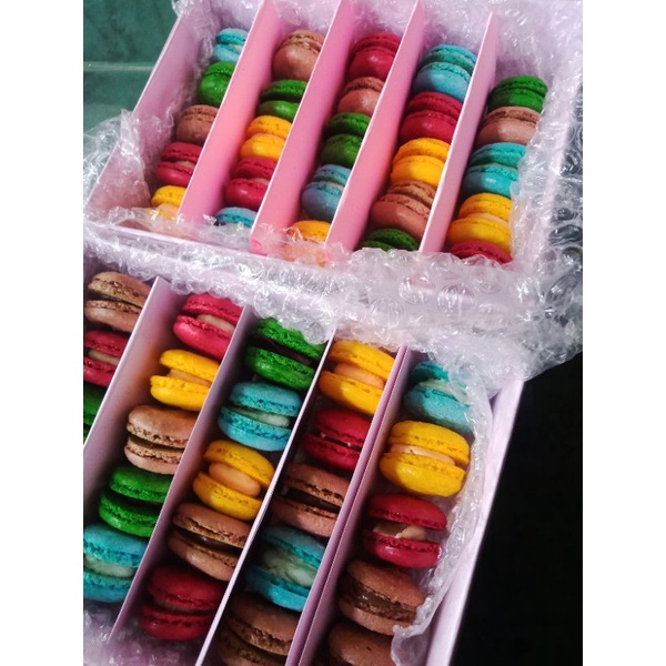 

macaron baby termurah 50pcs 100%almond asli