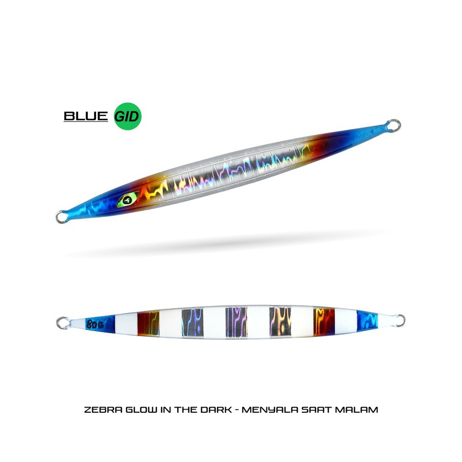 Metal Jig  100 Gram - Model copy Ocea Pebble Stick