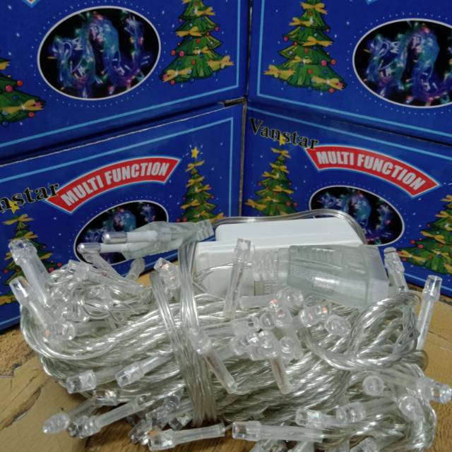 LAMPU HIAS WARNA WARNI LAMPU NATAL AGUSTUSAN THUMBREL