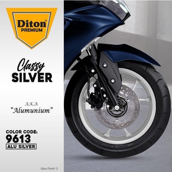 DITON Premium Velg Colours Pilok Pilox Cat Semprot 9613* ALU SILVER / Aluminium (400cc)