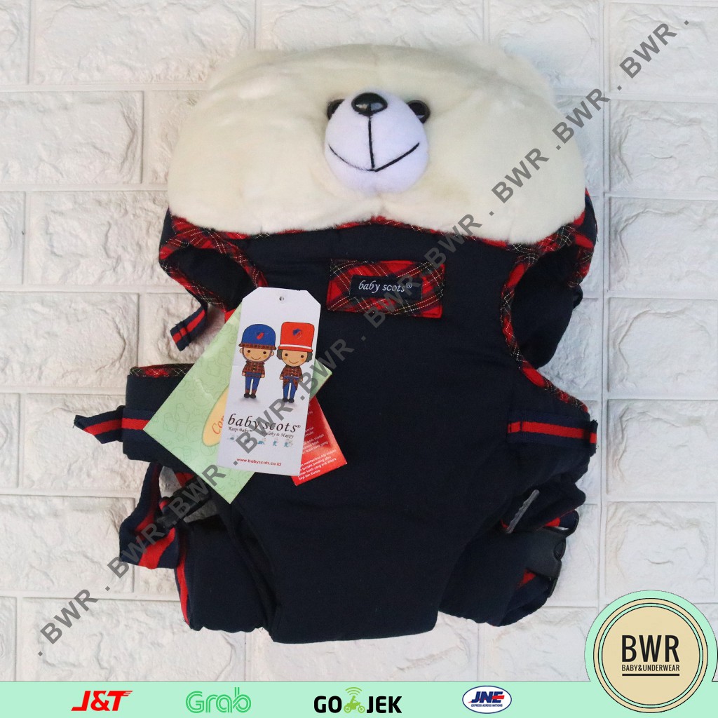 Gendongan Baby Scots BONEKA | Gendongan Kangguru Boneka Beruang | ISG 004