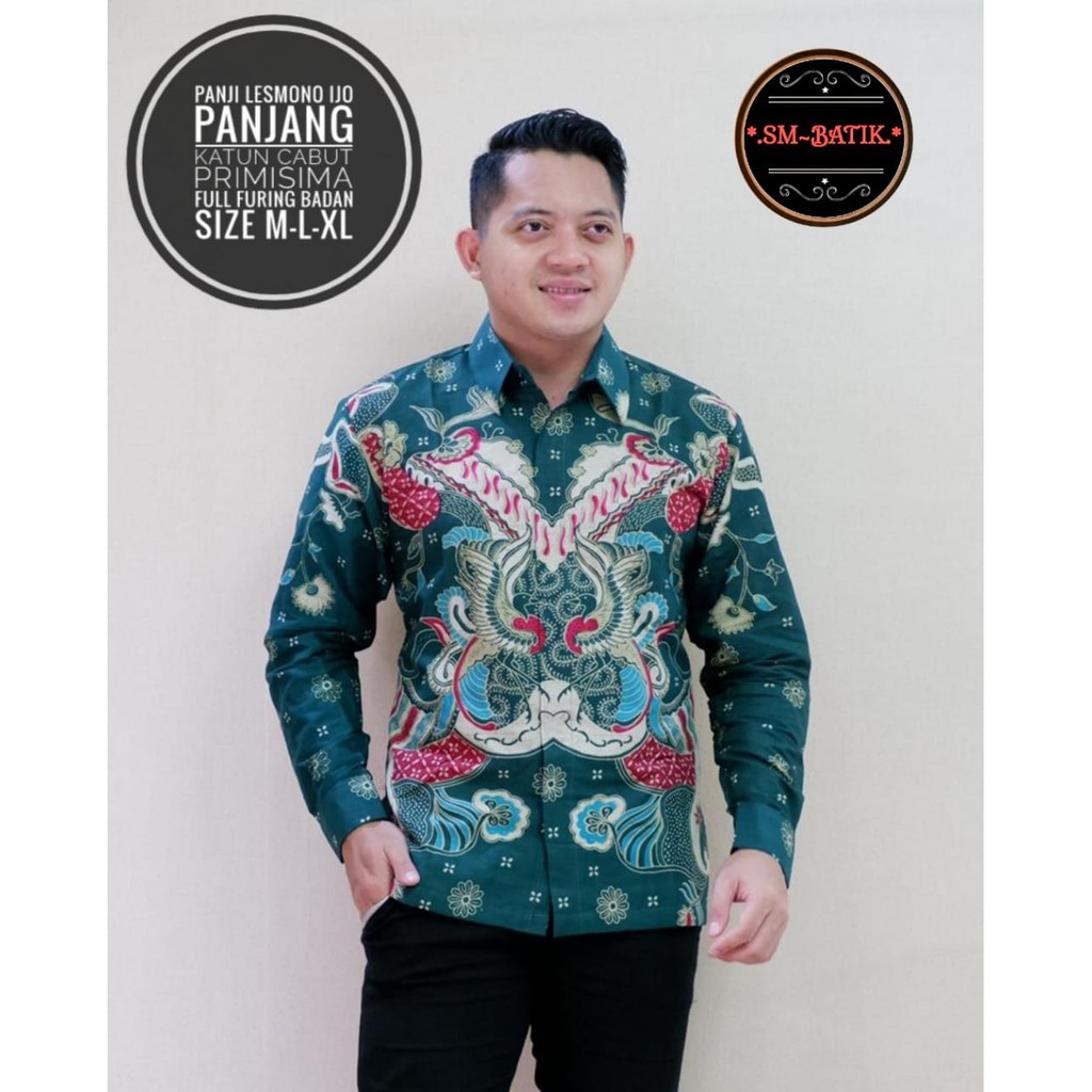 PANJI LESMONO IJO SM BATIKSOLOAMANAH BAJU KEMEJA BATIK SOLO PRIA LENGAN PANJANG PENDEK LAPIS FURING ATASAN PREMIUM MODERN PRABA PRADANA PRASTOWO PROBOSETO RAJASWA SEJAGAD SEKARTAJI SEMAR PUTIH SUKET SEGORO TRUNTUM IRENG UWER UNGU WAHYU TUMURUN WIBOWO ABU