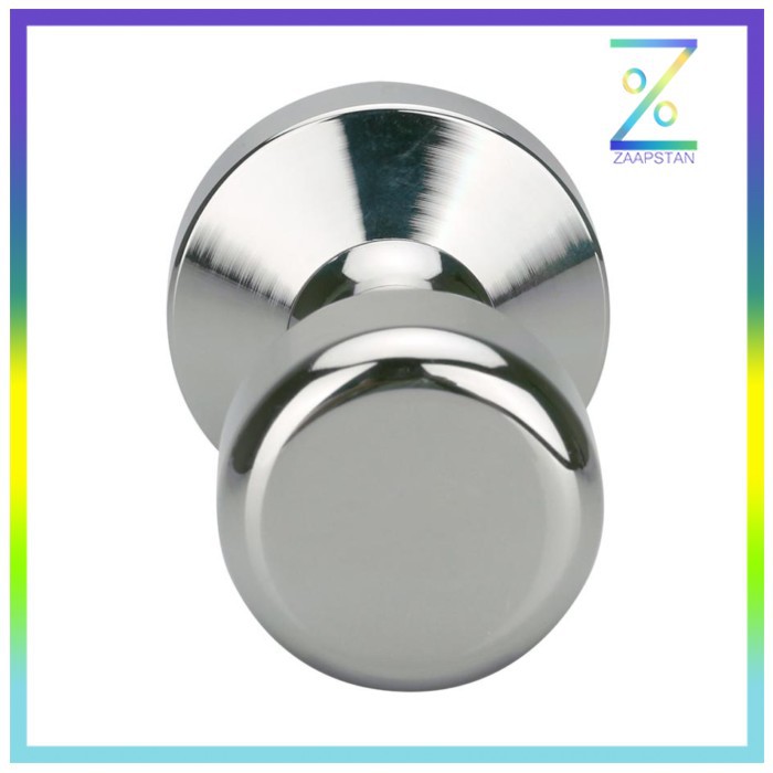 Recaps Tamper Kopi Espresso Flat Stainless Steel Chrome Plated 50mm