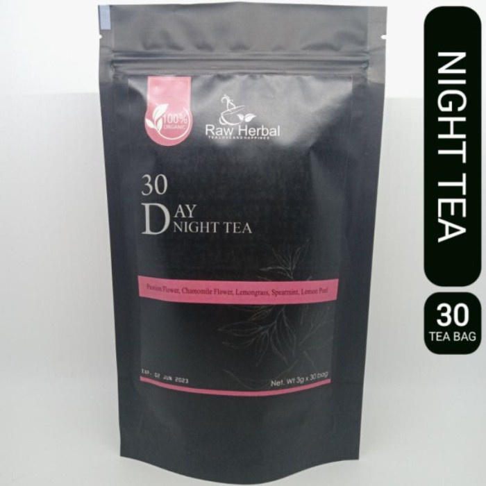 

(BISA COD) Night tea / Night Sleep Quality (30 Tea Bag)