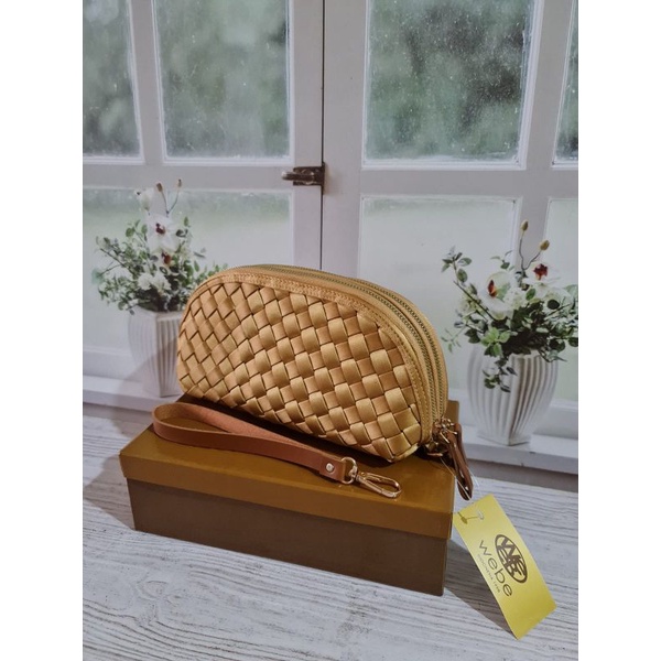 Dompet Papirut Koin Res2 Oval Webe Anyam