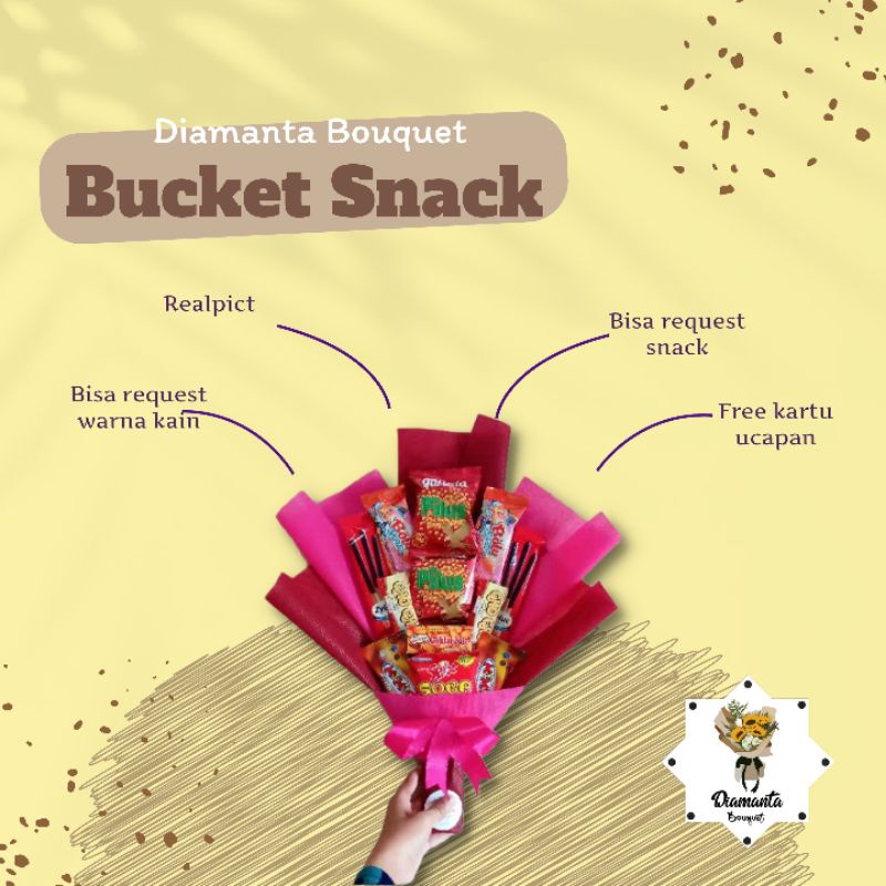 

Bucket snack free kartu ucapan