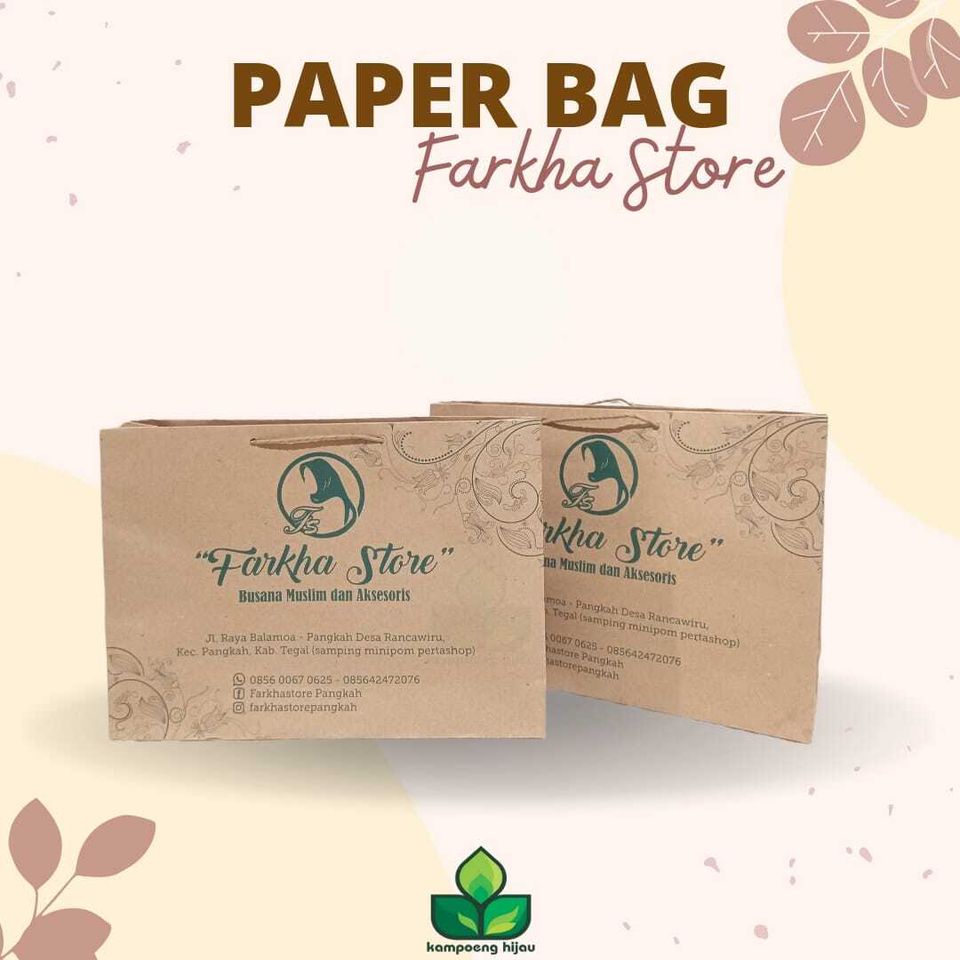 

Tas Kertas Roti / tas kertas Jogja / tas Kertas Polos