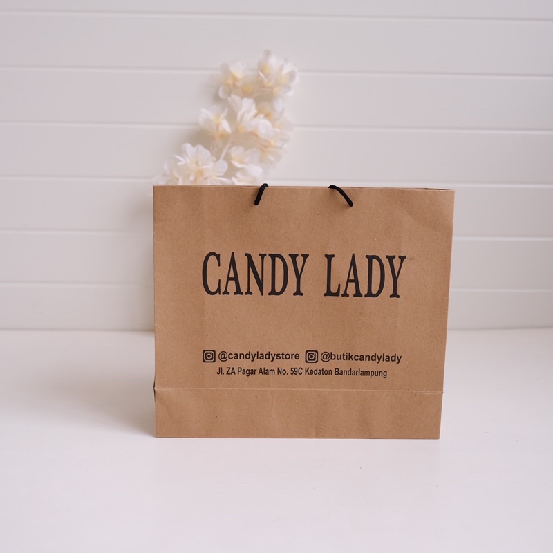 Paper Bag Candy Lady