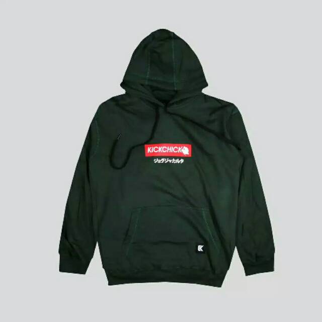 HOODIE KICKCHICK (green bottle)