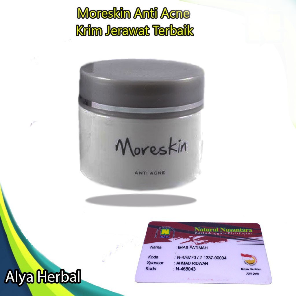 Moreskin Jerawat Moreskin Anti Acne Moreskin Acne Original Nasa