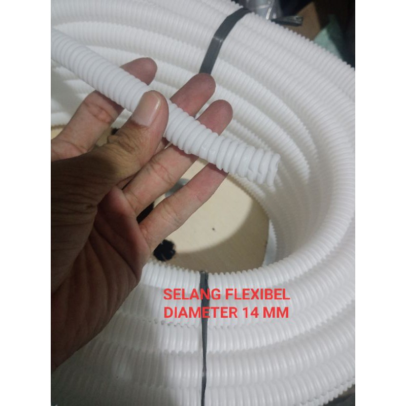 SELANG FLEXIBEL UKURAN 14MM PERMETER