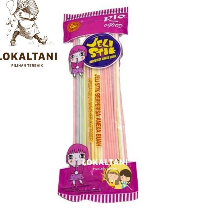 

Permen Jelly Stick Rio Aneka Rasa Buah/ Permen Stick Jelly Murah