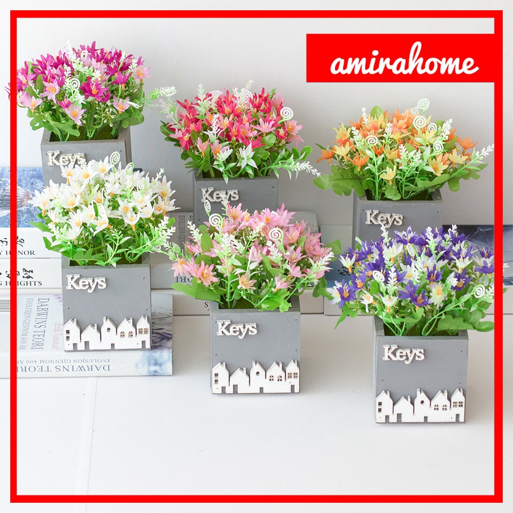 ARTIFICIAL FLOWER POTTED TYPE CHRYSANTHEMUM KEY