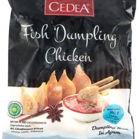 

Cedea Fish Dumpling Chicken 200 gram / dumpling ayam / cedea murah