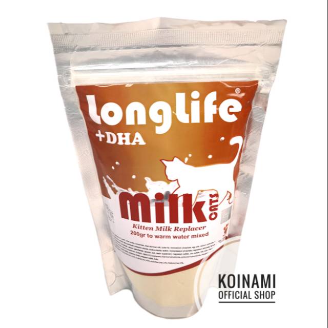 LONGLIFE MILK BABY CAT @ 1 pcs 200gr coklat / LONG LIFE MILK FOR CAT / raid all