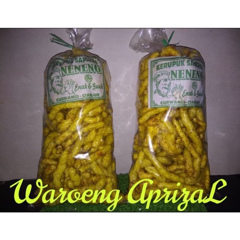 

KERUPUK SANGRAY BUMBU KELAPA( gurih nikmat)