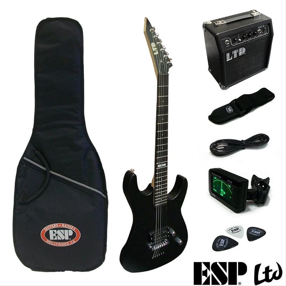 Gitar Elektrik LTD - ESP M Pack Complit Free Packing Kayu