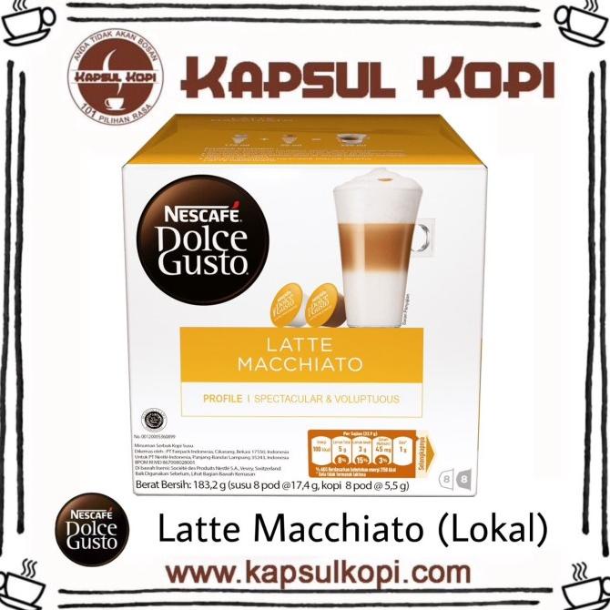 

Paling Murah! Latte Macchiato Kapsul Kopi Nescafe Dolce Gusto Capsule