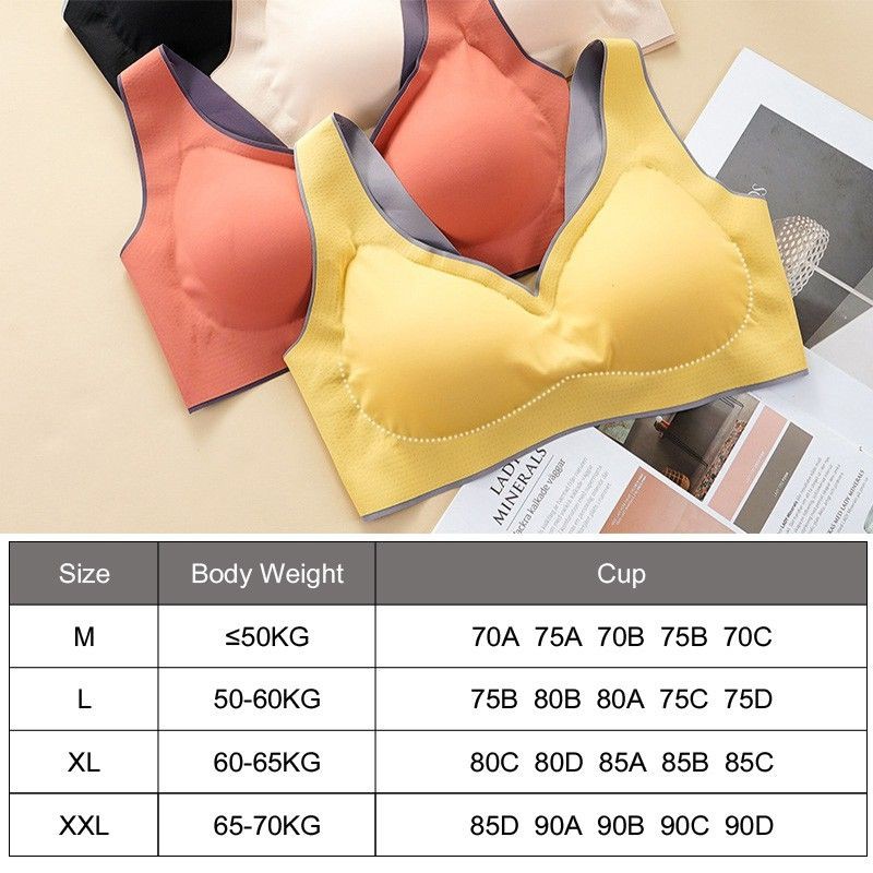 Bra seamless tanpa kawat nyaman / bra hamil thailand bh sport