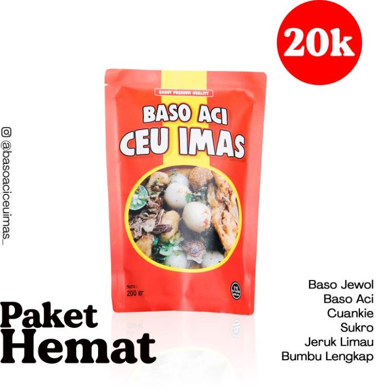 

PROMO BASO ACI CEU IMAS (ASLI) PAKET HEMAT .,.,.,..,