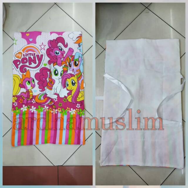 Mukena anak Little pony sajadah satu set