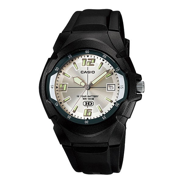JAM TANGAN CASIO MW-600F-7A ORIGINAL - MW600F HITAM PUTIH