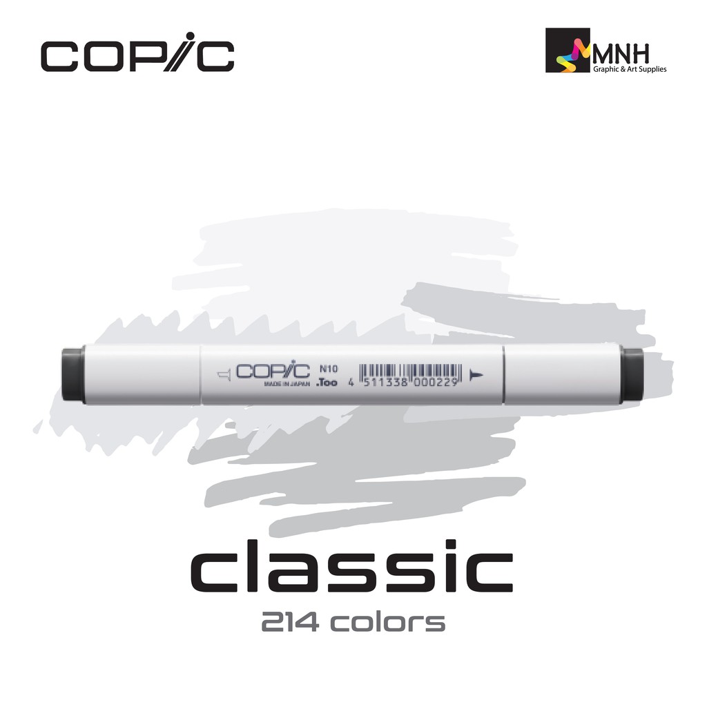 

Spidol Copic Classic Marker Neutral Grey Series (Satuan) N10