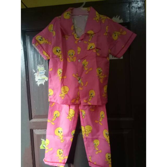 PIYAMA ANAK No.8 Motif Tweety