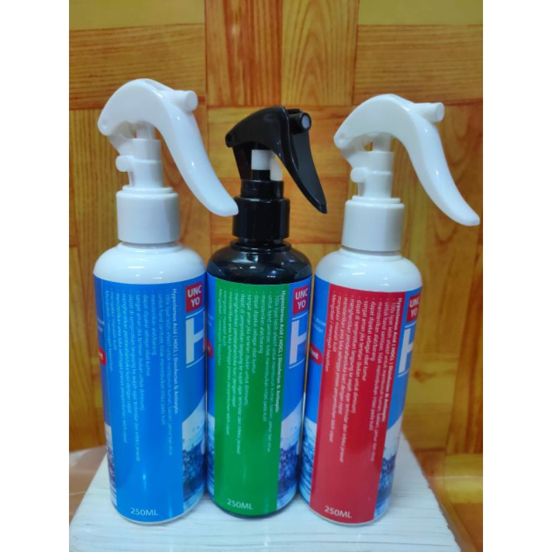 HOCL disinfektan spray / cairan disinfectant 250ml UNCYO