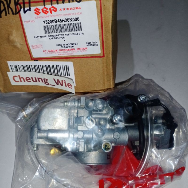 13200B45H20N000 karburator suzuki smash titan Mikuni VM 18-274 ori SGP