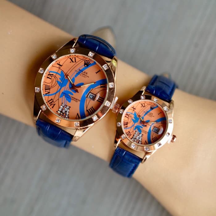 JAM TANGAN MURAH/JAM ORIGINAL/ JAM TANGAN ROLEX CP KULIT 6839