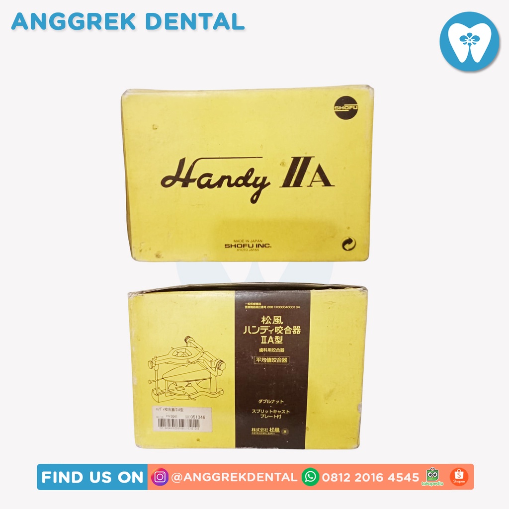 Artikulator Handy IIA Second Lengkap