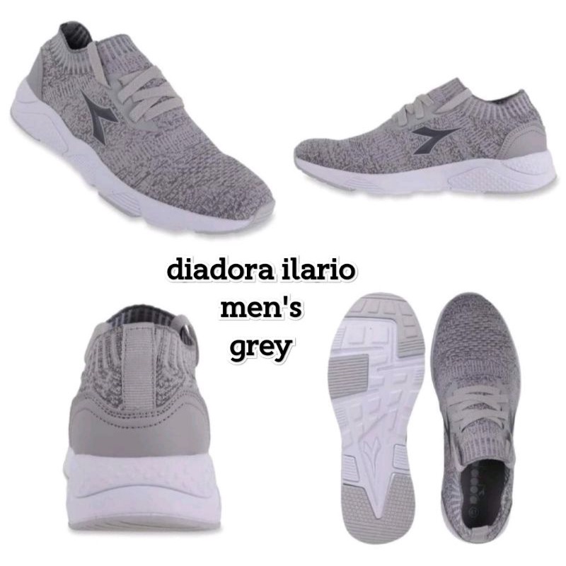 sepatu diadora ilario grey sz 44