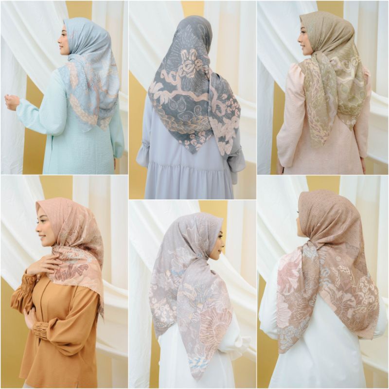 CANARY SCARF, KANA SCARF & PAPILLON SCARF BY WEARING KLAMBY