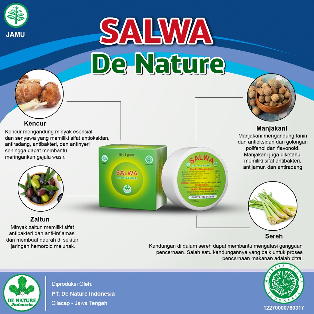 Salep Salwa Denature Salep Wasir Ambeien Benjolan