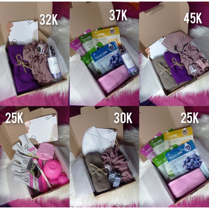 

Hampers Hijab-Masker / Gift hampers hijab