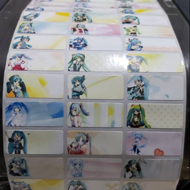 

Label nama Anime HATSUNE MIKU size M