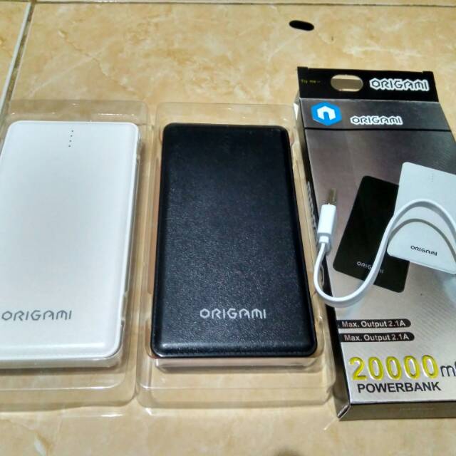 Power bank Origami 20.000mAh Original Bergaransi