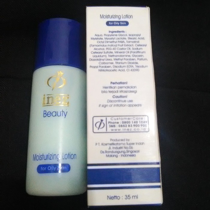 manfaat inez moisturizing lotion for oily skin