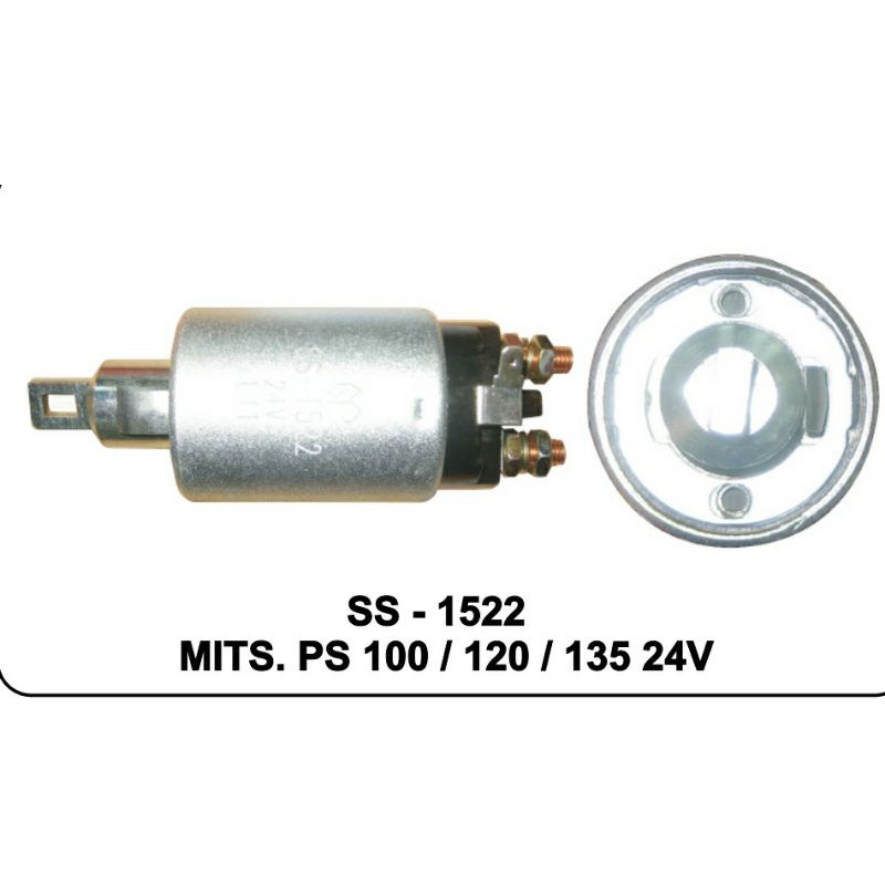 Solenoid Switch Starter Mitsubishi Ps100 ps120 ps135 ps-100 ps-120 ps-135 ss-1522 ss1522 (24V) GP 0804001