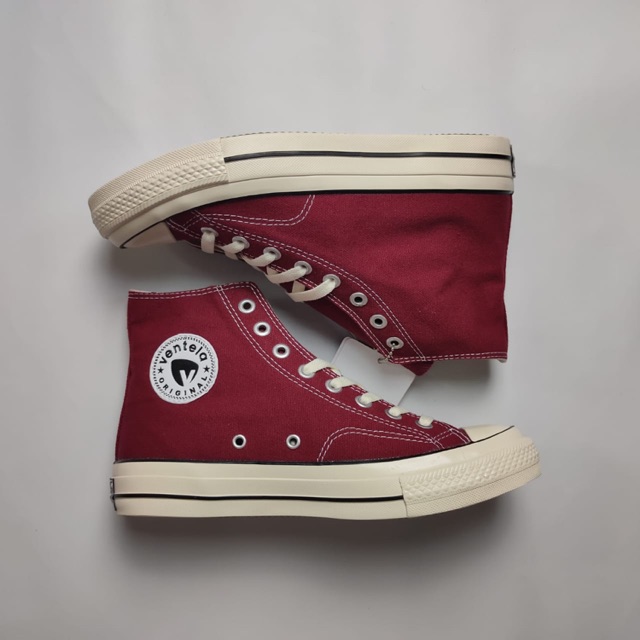 Ventela shoes 70s Maroon