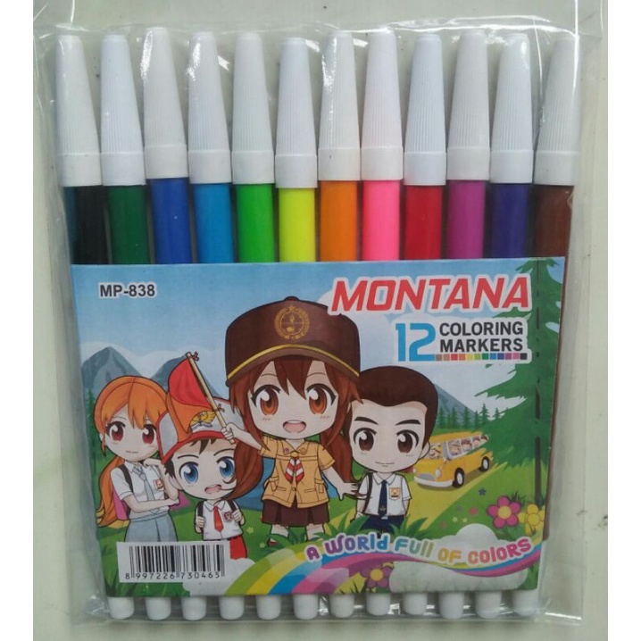 

MONTANA SPIDOL 12 WARNA MONTANA MP-838