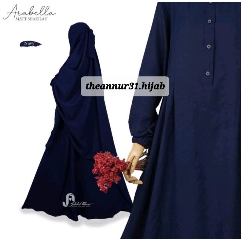JUBAH AKHWAT | GAMIS SET SYARI ARABELLA