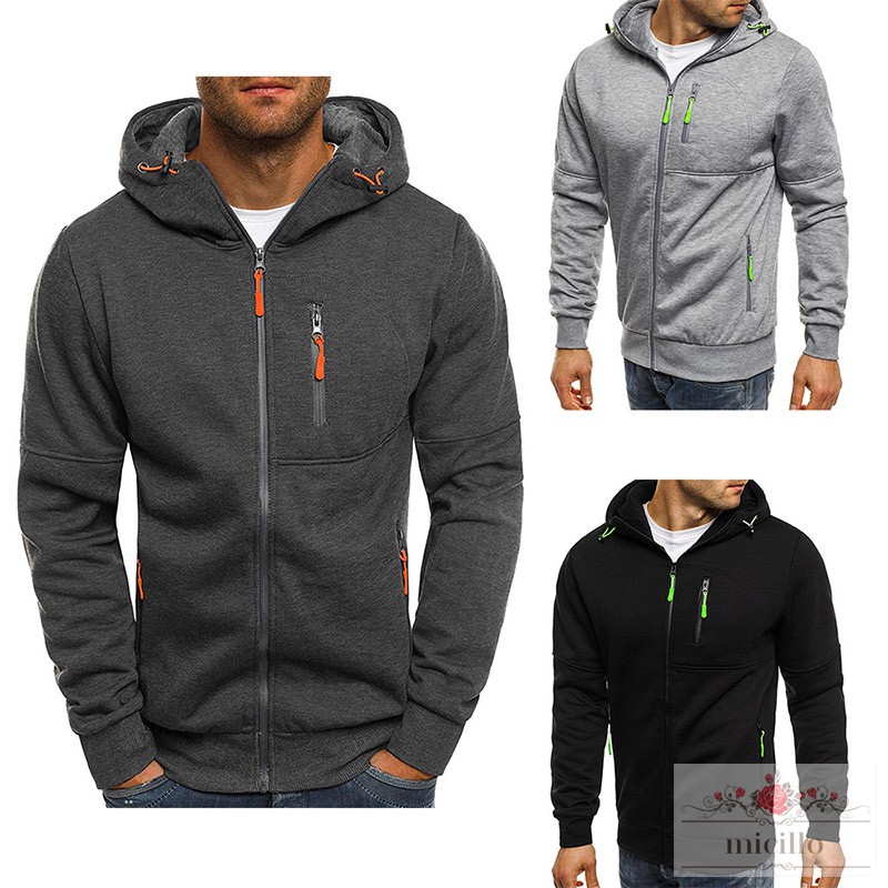 jaket hoodie slim fit