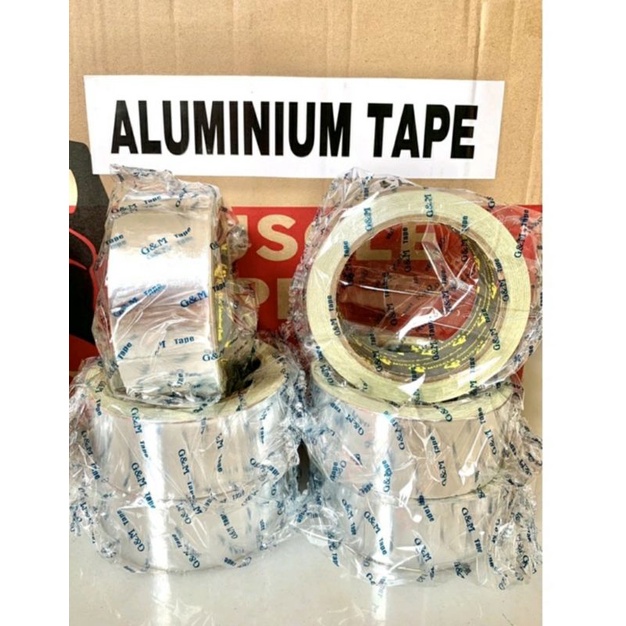 Lakban aluminiun foil tape  perekat anti bocor