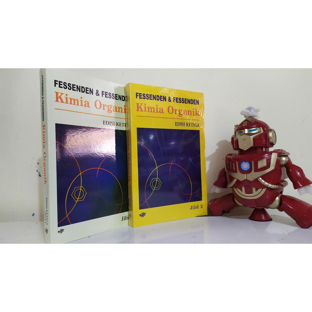 Paket Buku Kimia Organik Fessenden & Fessenden jilid 1 dan 2