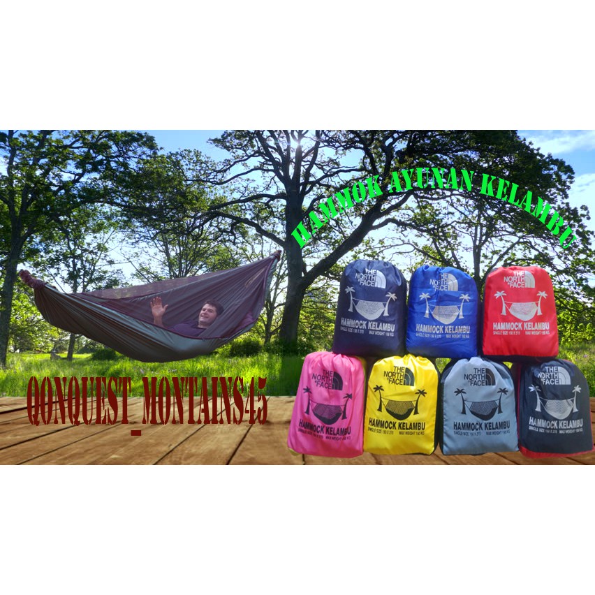 Jual HAMMOCK KELAMBU ayunan gununghammock klambu ayunan santai