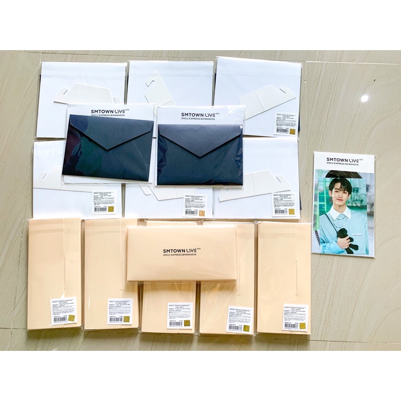 2nd payment SMTOWN LIVE 2022 : SMCU EXPRESS @ KWANGYA OFFICIAL MD PASSPORT AR TICKET AESPA NCT DREAM